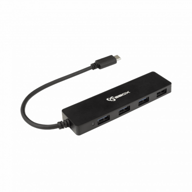 SBOX USB razdjelnik H-404C, TYPE-C -> USB 3.0, 4 ulaza